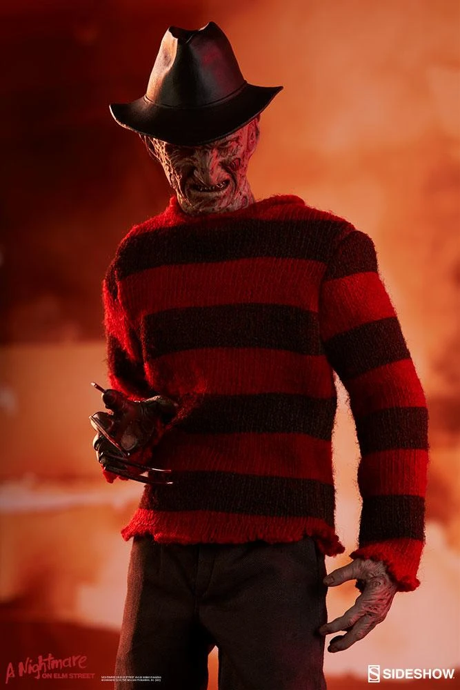 Freddy Krueger - A Nightmare On Elm Street 3 Dream Warriors - Sideshow Collectibles 1/6 Scale Action Figure 8 Freddy Krueger - A Nightmare On Elm Street 3 Dream Warriors - Sideshow Collectibles 1/6 Scale Action Figure - Image 6