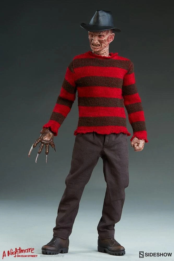 Freddy Krueger - A Nightmare On Elm Street 3 Dream Warriors - Sideshow Collectibles 1/6 Scale Action Figure 6 Freddy Krueger - A Nightmare On Elm Street 3 Dream Warriors - Sideshow Collectibles 1/6 Scale Action Figure - Image 4
