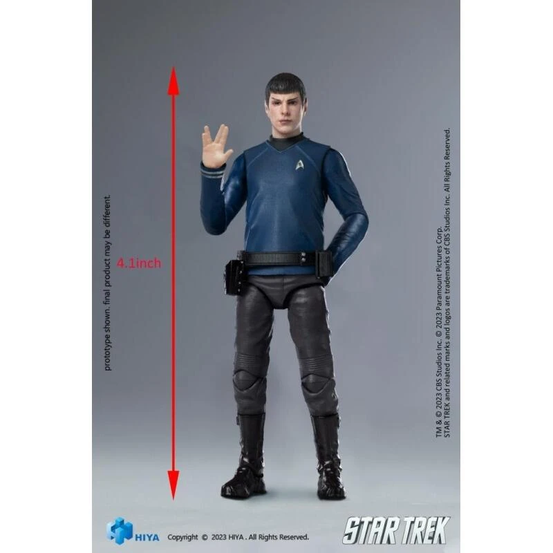 *PRE-ORDER HIYA Toys Star Trek 1:18 Scale Action Figures - Spock (2009) 4 *PRE-ORDER HIYA Toys Star Trek 1:18 Scale Action Figures - Spock (2009) - Image 2
