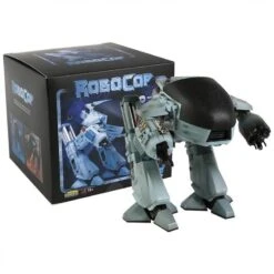 HIYA Toys RoboCop 1:18 Scale Action Figures - ED209 With Sound (Battle Damaged) -Toy Hotsale Store hlr0078 5 800x800 1