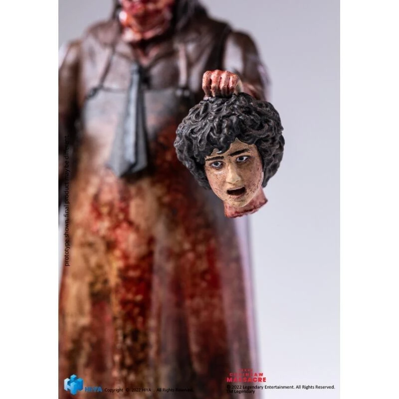 HIYA Toys Texas Chainsaw Massacre (2022) 1:18 Scale Action Figures - Leatherface (Slaughter Version) 6 HIYA Toys Texas Chainsaw Massacre (2022) 1:18 Scale Action Figures - Leatherface (Slaughter Version) - Image 4
