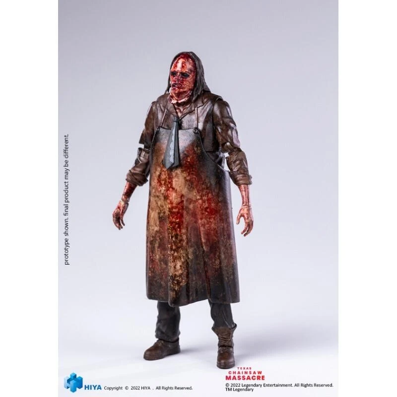 HIYA Toys Texas Chainsaw Massacre (2022) 1:18 Scale Action Figures - Leatherface (Slaughter Version) 4 HIYA Toys Texas Chainsaw Massacre (2022) 1:18 Scale Action Figures - Leatherface (Slaughter Version) - Image 2