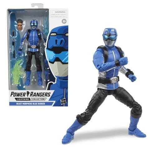 Hasbro Power Rangers Lightning Collection 6-Inch Action Figure Wave 3 - Beast Morphers Blue Ranger 3 Hasbro Power Rangers Lightning Collection 6-Inch Action Figure Wave 3 - Beast Morphers Blue Ranger