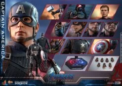 Captain America - Marvel Hot Toys Collectibles 1/6 Scale Action Figure -Toy Hotsale Store ht904685 6