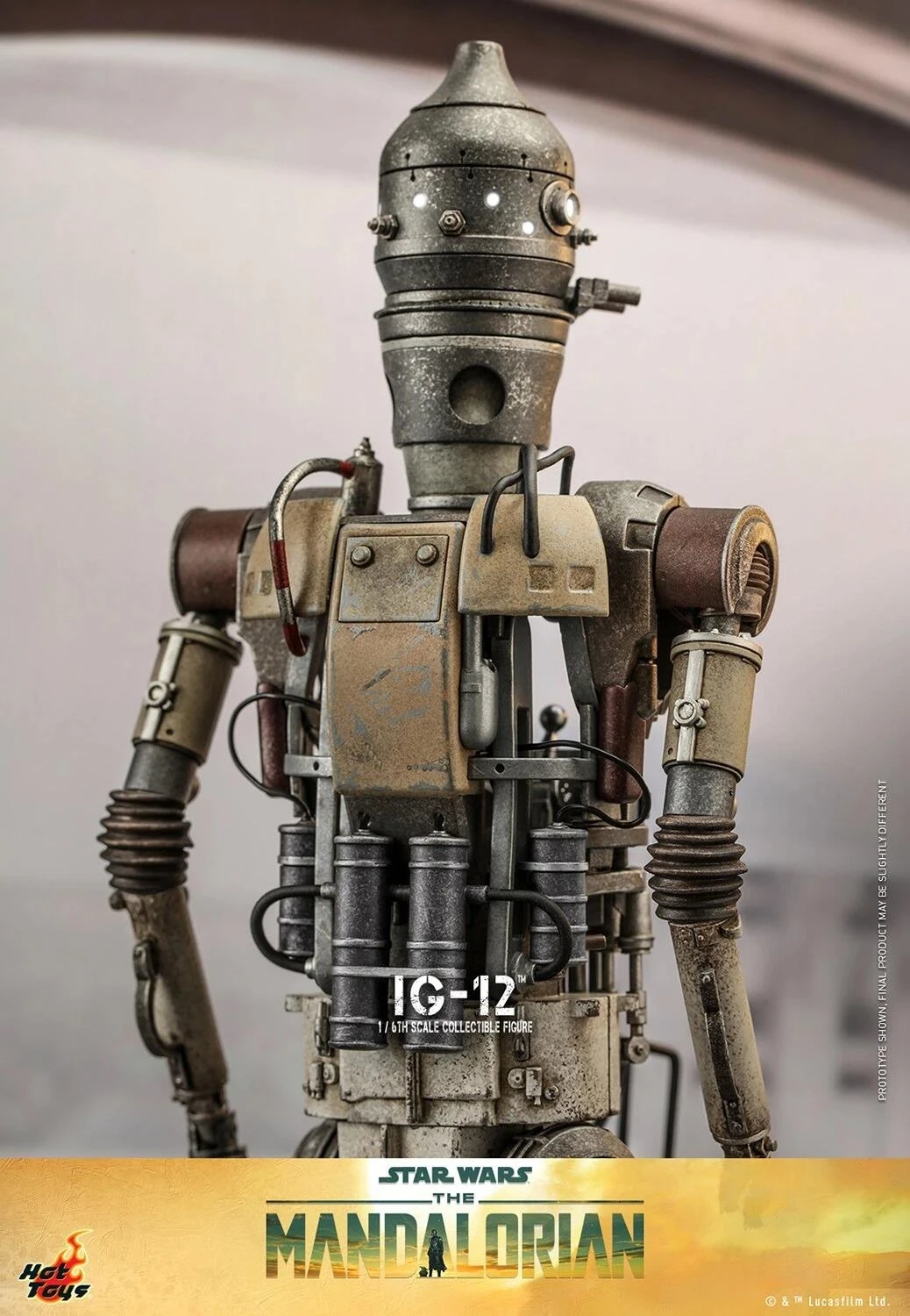 *PRE-ORDER IG-12 (The Mandalorian) - Star Wars Hot Toys Collectibles 1/6 Scale Action Figure 6 *PRE-ORDER IG-12 (The Mandalorian) - Star Wars Hot Toys Collectibles 1/6 Scale Action Figure - Image 4