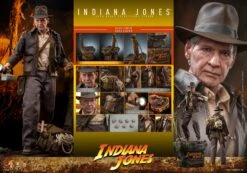 *PRE-ORDER Indiana Jones Deluxe (Dial Of Destiny) - Indiana Jones Hot Toys Collectibles 1/6 Scale Action Figure -Toy Hotsale Store indiana jones deluxe version indiana jones gallery 649f42af30b52