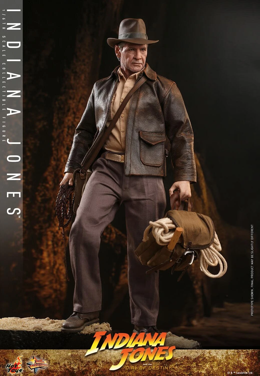 *PRE-ORDER Indiana Jones (Dial Of Destiny) - Indiana Jones Hot Toys Collectibles 1/6 Scale Action Figure 7 *PRE-ORDER Indiana Jones (Dial Of Destiny) - Indiana Jones Hot Toys Collectibles 1/6 Scale Action Figure - Image 5