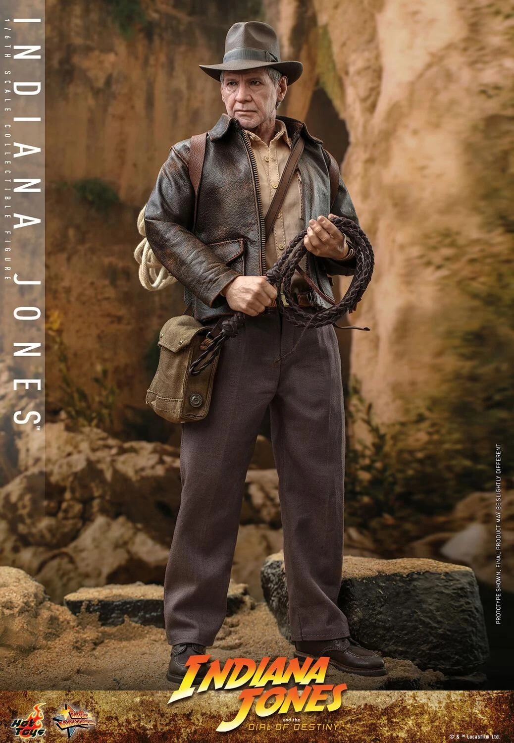 *PRE-ORDER Indiana Jones (Dial Of Destiny) - Indiana Jones Hot Toys Collectibles 1/6 Scale Action Figure 5 *PRE-ORDER Indiana Jones (Dial Of Destiny) - Indiana Jones Hot Toys Collectibles 1/6 Scale Action Figure - Image 3