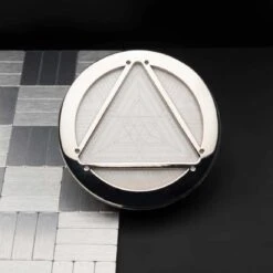 Marvel Infinity Saga - Iron Man Arc Reactor Magnetic Full Size Replica Pin Set - Star Action Figure UK Exclusive -Toy Hotsale Store iron man arc reactor magnetic replica pin set 6