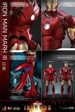 *PRE-ORDER Iron Man Mark III - Marvel Hot Toys Collectibles 1/6 Scale Action Figure -Toy Hotsale Store iron man mark iii 20 marvel gallery 62e2dc735e9bb