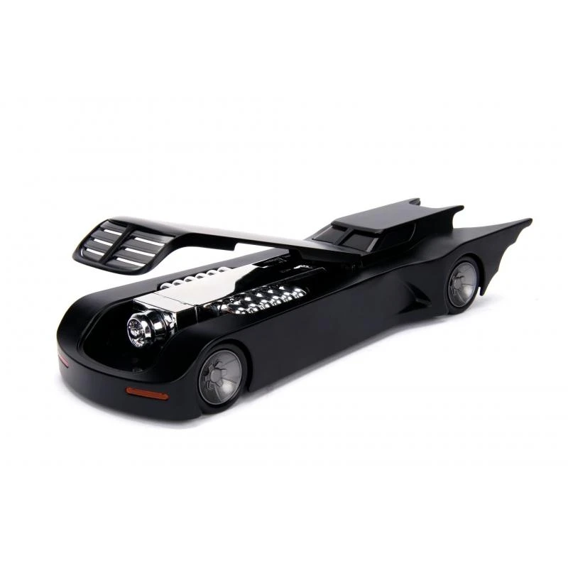 Jada Toys Batman The Animated Series - Batmobile With Batman Figure Hollywood Rides 1:24 Scale Die Cast Vehicle 6 Jada Toys Batman The Animated Series - Batmobile With Batman Figure Hollywood Rides 1:24 Scale Die Cast Vehicle - Image 4