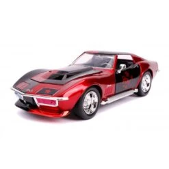Jada Toys DC Harley Quinn - 1969 Corvette With Harley Quinn Figure Hollywood Rides 1:24 Scale Die Cast Vehicle -Toy Hotsale Store ja31196 3 800x800 1