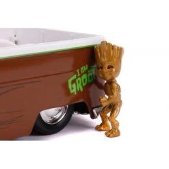 Jada Toys Guardians Of The Galaxy - 1963 VW Microbus With Groot Figure Hollywood Rides 1:24 Scale Die Cast Vehicle -Toy Hotsale Store ja31202 2 800x800 1