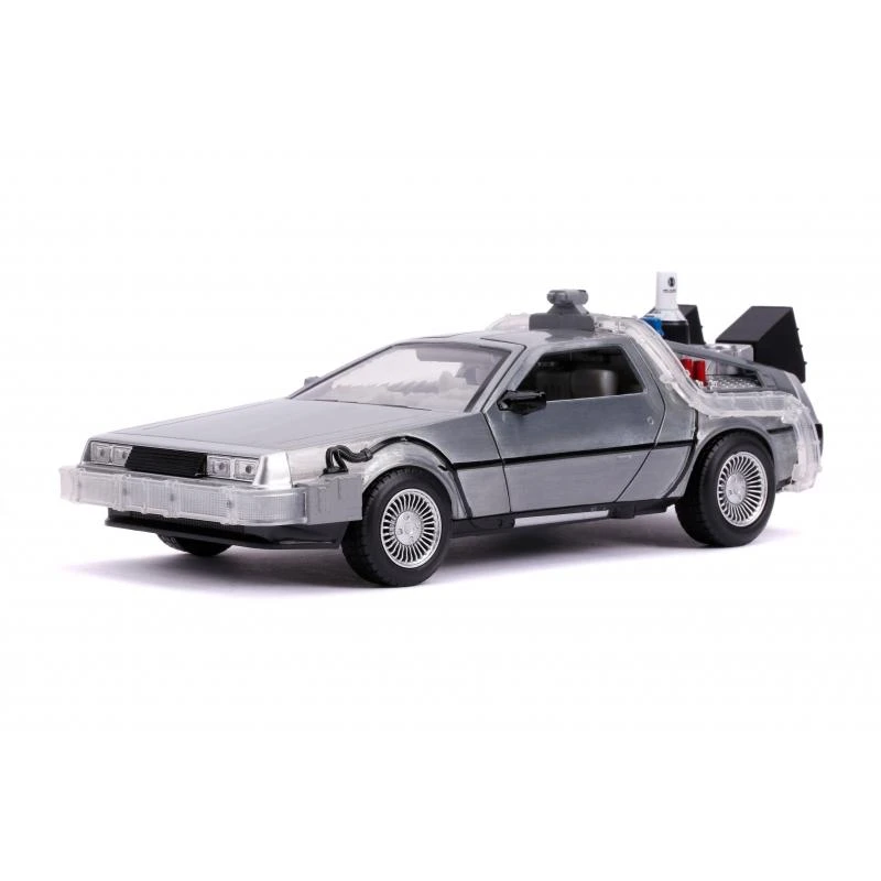 Jada Toys Back To The Future II - DeLorean Time Machine 1:24 Scale Jada Hollywood Rides Die Cast Vehicle 4 Jada Toys Back To The Future II - DeLorean Time Machine 1:24 Scale Jada Hollywood Rides Die Cast Vehicle - Image 2