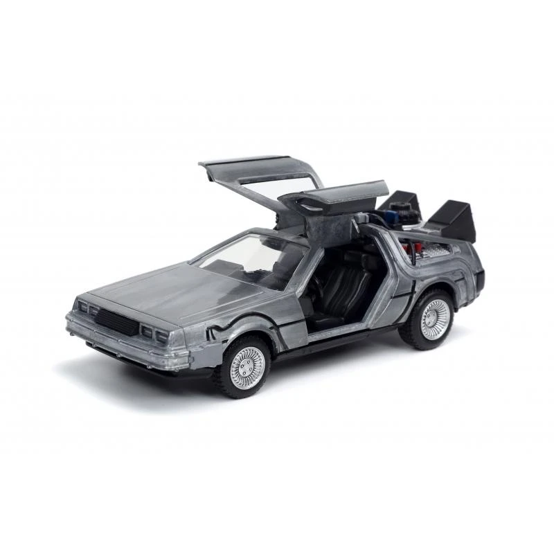 Jada Toys Back To The Future I - DeLorean Time Machine Hollywood Rides 1:32 Scale Die Cast Vehicle 6 Jada Toys Back To The Future I - DeLorean Time Machine Hollywood Rides 1:32 Scale Die Cast Vehicle - Image 4