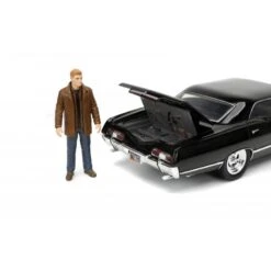 Jada Toys Supernatural - 1967 Chevy Impala With Dean Winchester Figure Hollywood Rides 1:24 Scale Die Cast Vehicle -Toy Hotsale Store ja32250 2 800x800 1