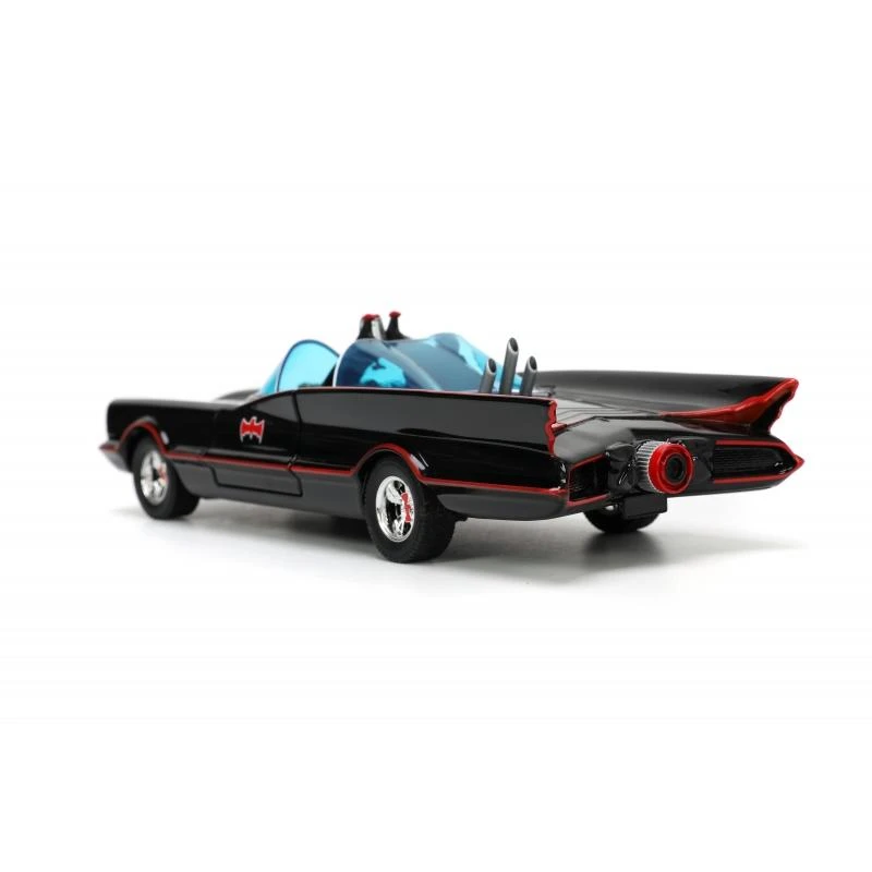 Jada Toys Batman 1966 - Batmobile With Batman, Robin, Penguin And Joker Figures Hollywood Rides 1:24 Scale Die Cast Vehicle 5 Jada Toys Batman 1966 - Batmobile With Batman, Robin, Penguin And Joker Figures Hollywood Rides 1:24 Scale Die Cast Vehicle - Image 3