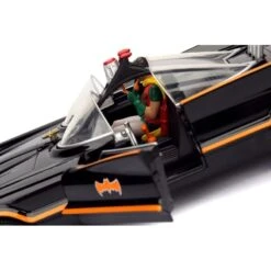 Jada Toys Batman 66 - Batmobile With Batman & Robin Figures Hollywood Rides 1:24 Scale Die Cast Vehicle -Toy Hotsale Store ja98259 3 800x800 1