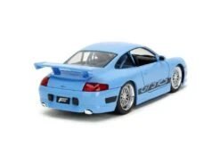 Jada Toys Fast & Furious - Brian's Porsche 911 GT3 RS (Blue) Hollywood Rides 1:24 Scale Die Cast Vehicle -Toy Hotsale Store jad33667 05