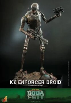 *PRE-ORDER KX Enforcer Droid (The Book Of Boba Fett) - Star Wars Hot Toys Collectibles 1/6 Scale Action Figure -Toy Hotsale Store kx enforcer droid star wars gallery 623b8d7455e1c 1