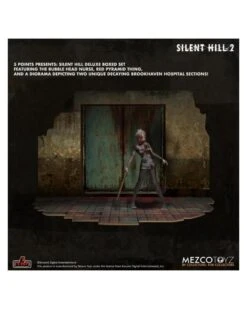 Silent Hill 2 Bubble Head Nurse & Red Pyramid Thing Deluxe Boxed Set -Toy Hotsale Store mezco silent hill 2 5 points deluxe box set 9