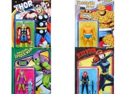 Hasbro Marvel Universe Retro 3.75 Inch Action Figure Wave 6 - Set Of 4 -Toy Hotsale Store mlrw6