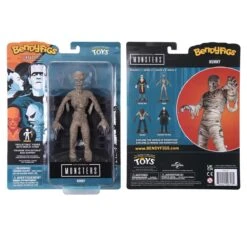 Noble Collection Universal Monsters Bendyfigs Action Figure - Mummy -Toy Hotsale Store nn1165 b w