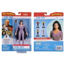 Noble Collection Star Trek: The Next Generation Bendyfigs Action Figure - Deanna Troi -Toy Hotsale Store nn1509 b w