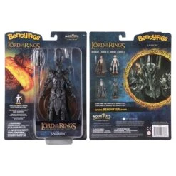 Noble Collection Lord Of The Rings Bendyfigs Action Figure - Sauron -Toy Hotsale Store nn2819 b w