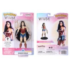 Noble Collection Wonder Woman 84 Bendyfigs Action Figure - Wonder Woman -Toy Hotsale Store nn8351 b w 600x600 1