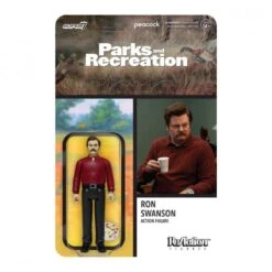 SUPER7 Parks And Recreation ReAction Figure - Ron Swanson