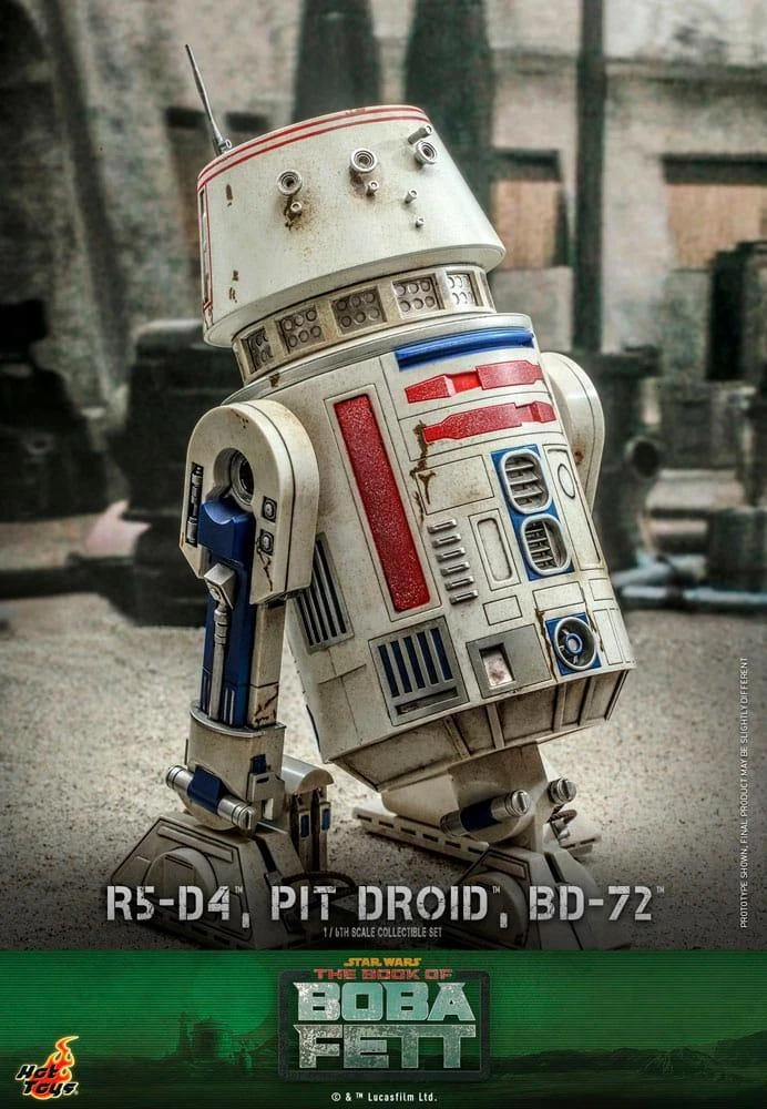 *PRE-ORDER R5-D4, Pit Droid & BD-72 - Star Wars The Book Of Boba Fett Hot Toys Collectibles 1/6 Scale Action Figure 6 *PRE-ORDER R5-D4, Pit Droid & BD-72 - Star Wars The Book Of Boba Fett Hot Toys Collectibles 1/6 Scale Action Figure - Image 4