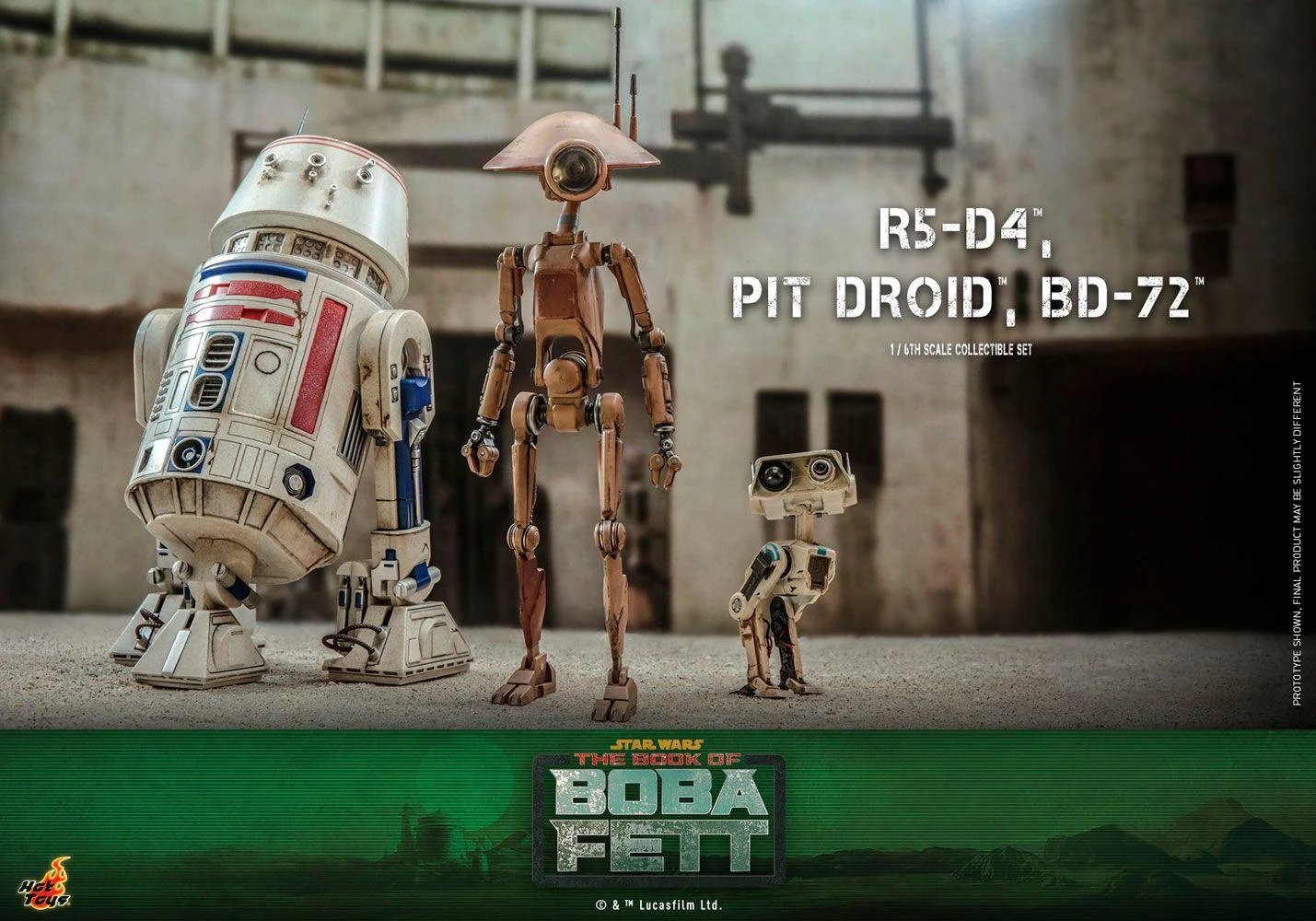 *PRE-ORDER R5-D4, Pit Droid & BD-72 - Star Wars The Book Of Boba Fett Hot Toys Collectibles 1/6 Scale Action Figure 12 *PRE-ORDER R5-D4, Pit Droid & BD-72 - Star Wars The Book Of Boba Fett Hot Toys Collectibles 1/6 Scale Action Figure - Image 10