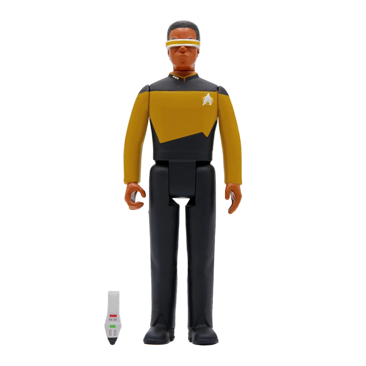 SUPER7 Star Trek: The Next Generation ReAction Action Figure Wave 2 - Geordi La Forge 4 SUPER7 Star Trek: The Next Generation ReAction Action Figure Wave 2 - Geordi La Forge - Image 2