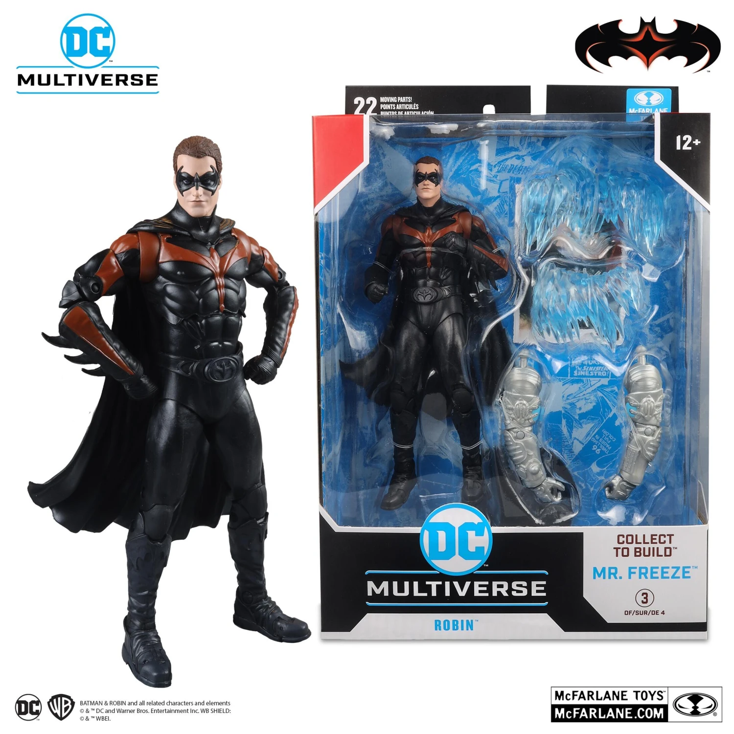 McFarlane *PRE-ORDER DC Multiverse Batman & Robin Movie 7 Inch Action Figure Build-A Wave 11 - Robin 3 McFarlane *PRE-ORDER DC Multiverse Batman & Robin Movie 7 Inch Action Figure Build-A Wave 11 - Robin