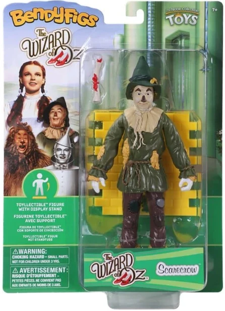 Noble Collection The Wizard Of Oz Bendyfigs Action Figure - Scarecrow 3 Noble Collection The Wizard Of Oz Bendyfigs Action Figure - Scarecrow