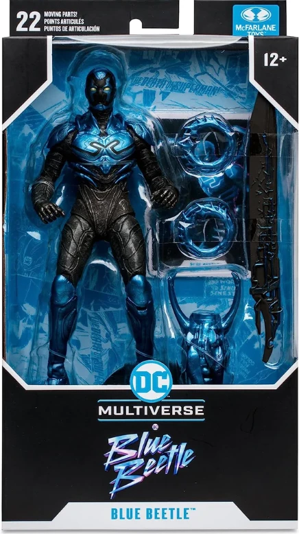 McFarlane DC Blue Beetle Movie 7inch Action Figure - Blue Beetle 3 McFarlane DC Blue Beetle Movie 7inch Action Figure - Blue Beetle