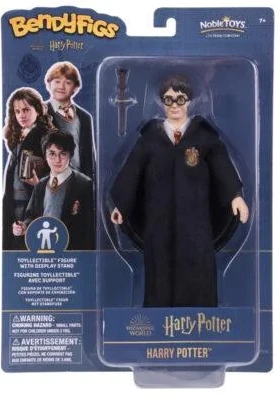 Noble Collection Harry Potter Bendyfigs Action Figure - Harry Potter 3 Noble Collection Harry Potter Bendyfigs Action Figure - Harry Potter