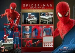 *PRE-ORDER Spider-Man Deluxe - Spider-Man: No Way Home Marvel Hot Toys Collectibles 1/6 Scale Action Figure -Toy Hotsale Store spider man new red and blue suit deluxe version marvel gallery 6 6