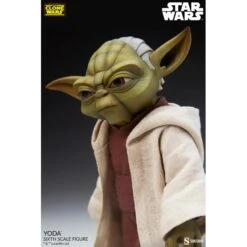 Yoda (Clone Wars) - Star Wars Sideshow Collectibles 1/6 Scale Action Figure -Toy Hotsale Store ss100464 4 800x800 1