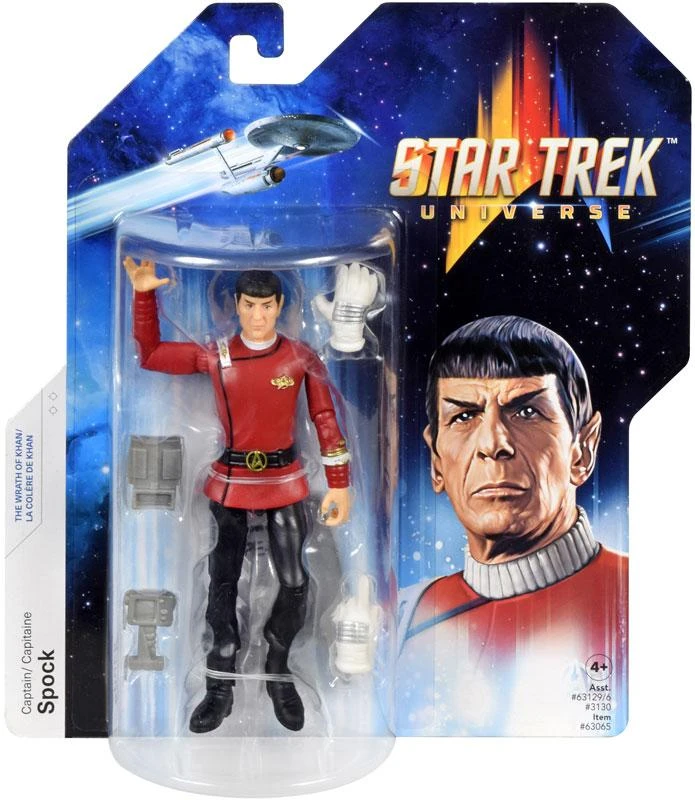 Star Trek Universe 5 Inch Action Figure - Captain Spock 3 Star Trek Universe 5 Inch Action Figure - Captain Spock