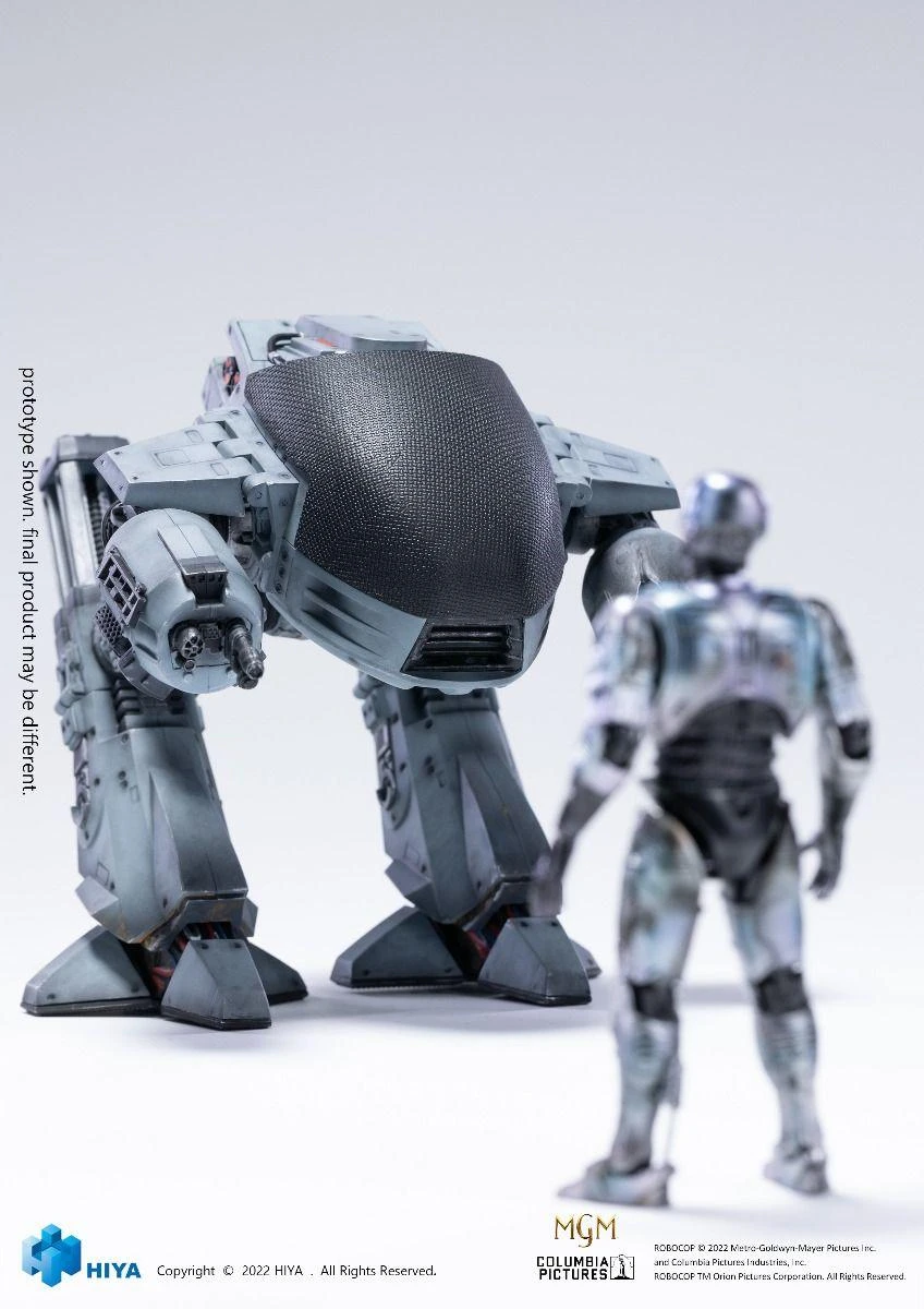 HIYA Toys SDCC 2022 RoboCop 1:18 Scale Action Figures - RoboCop Vs ED-209 Twin Pack 6 HIYA Toys SDCC 2022 RoboCop 1:18 Scale Action Figures - RoboCop Vs ED-209 Twin Pack - Image 4
