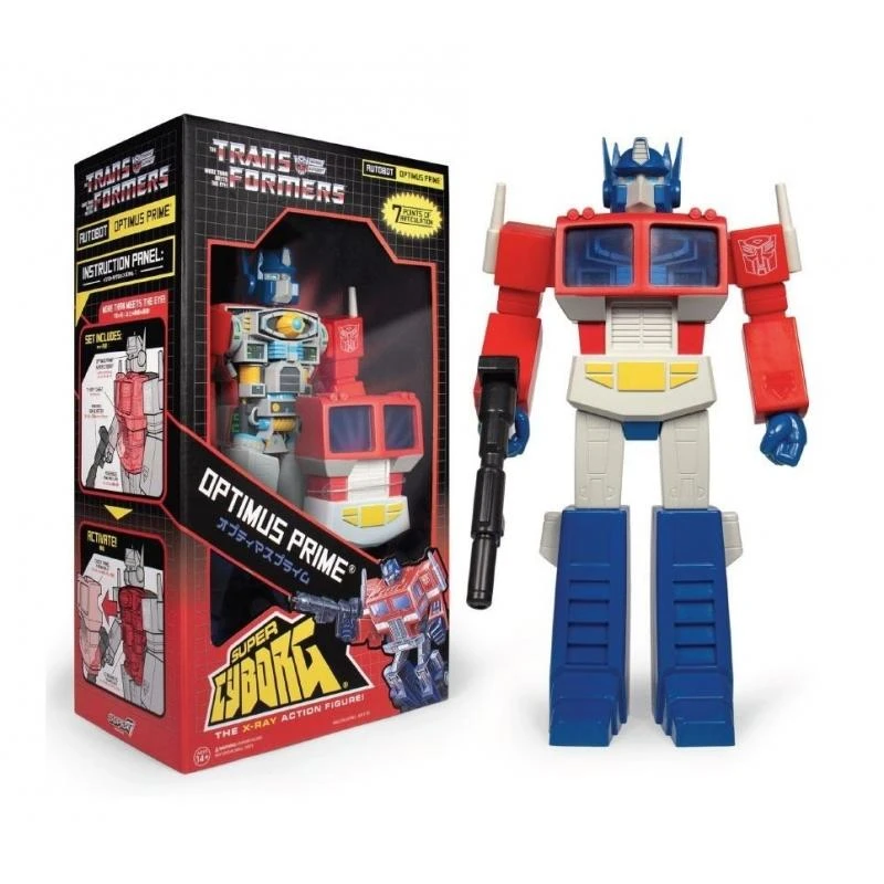 SUPER7 Transformers Super Cyborg Action Figure - Optimus Prime 3 SUPER7 Transformers Super Cyborg Action Figure - Optimus Prime