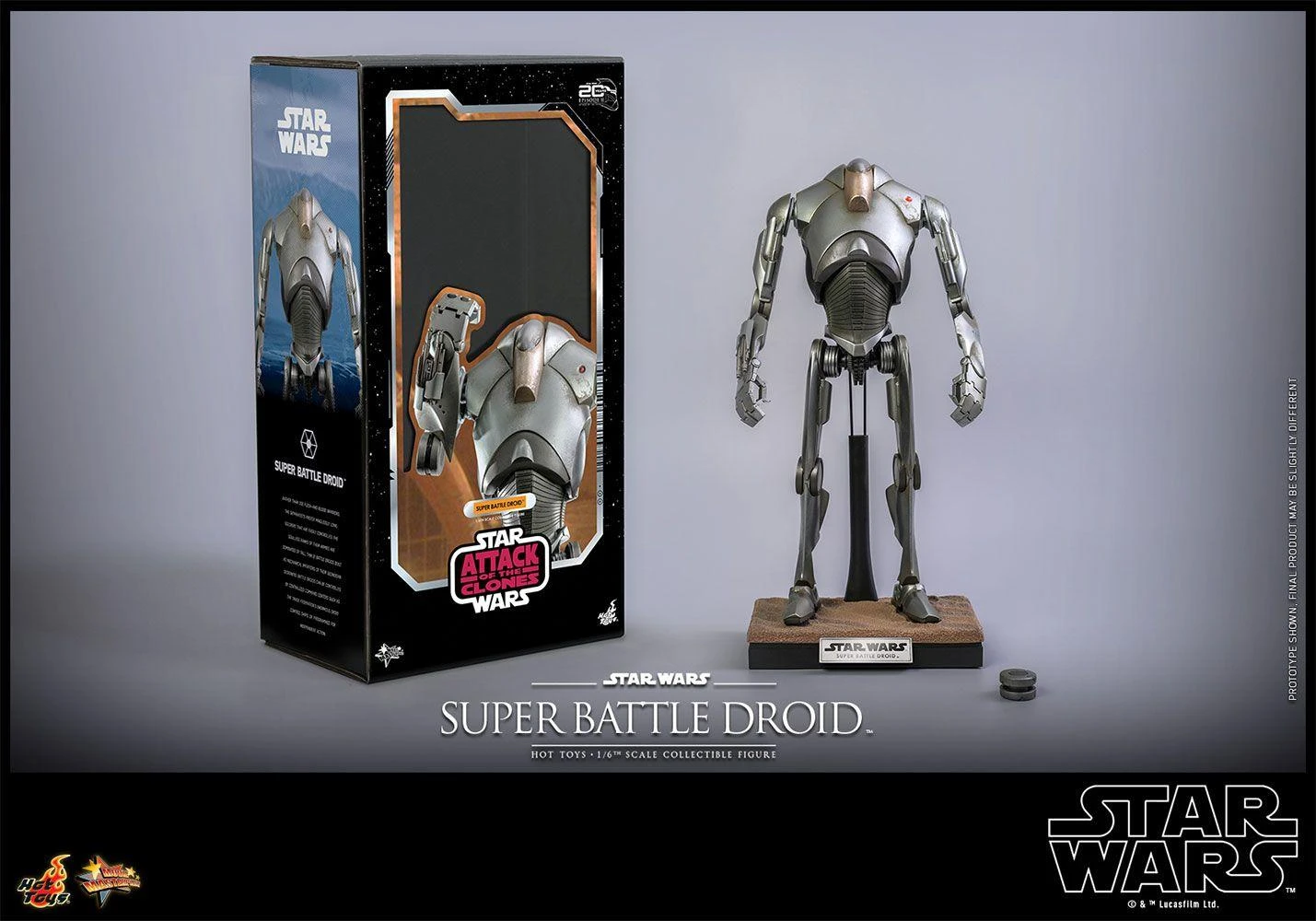 *PRE-ORDER B2 Super Battle Droid- Star Wars: Attack Of The Clones 20th Anniversary Hot Toys Collectibles 1/6 Scale Action Figure 11 *PRE-ORDER B2 Super Battle Droid- Star Wars: Attack Of The Clones 20th Anniversary Hot Toys Collectibles 1/6 Scale Action Figure - Image 9