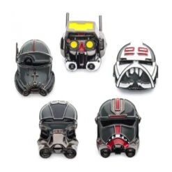 Star Wars Bad Batch 3D Helmet Pin Set -Toy Hotsale Store swbatch5lpset01 800x800 1