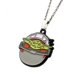 Star Wars The Mandalorian THE CHILD SLEEPING PENDANT NECKLACE -Toy Hotsale Store swman2yodapnk04 1 800x800 1