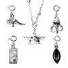 Star Wars Mandalorian Charm Necklace 1 Star Wars Mandalorian Charm Necklace -Toy Hotsale Store swmanintchrmnk1 800x800 1