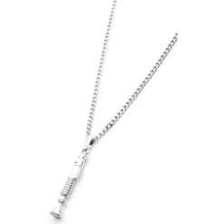 Star Wars Kenobi - Obi-Wan Lightsaber Hilt Pendant Necklace -Toy Hotsale Store swobsabrpnk01 800x800 1