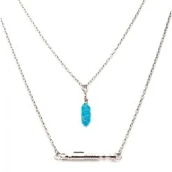 STAR WARS Kenobi - Obi-Wan Lightsaber Hilt Pendant Necklace Twin Set 8 STAR WARS Kenobi - Obi-Wan Lightsaber Hilt Pendant Necklace Twin Set -Toy Hotsale Store swobsabrtpnk01 1 800x800 1
