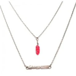 STAR WARS Kenobi - Darth Vader Lightsaber Hilt Pendant Necklace Twin Set -Toy Hotsale Store swobsabrtpnk02 1 800x800 1